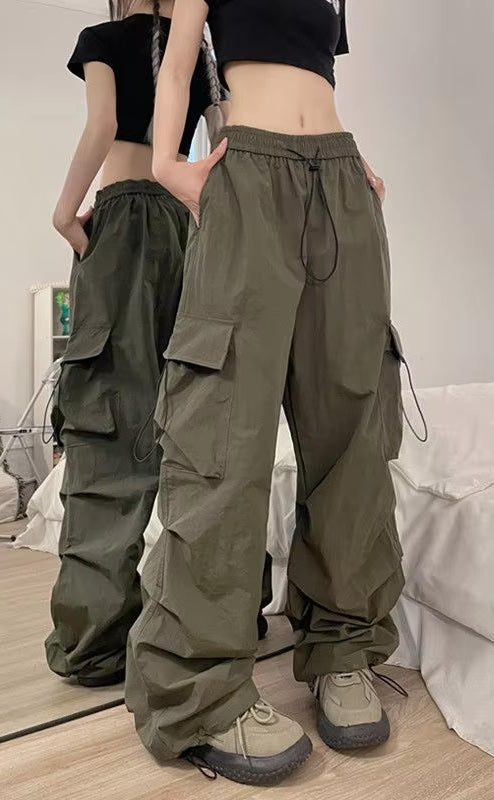 Mia | Chic And Cozy Wide-Leg Cargo Pants