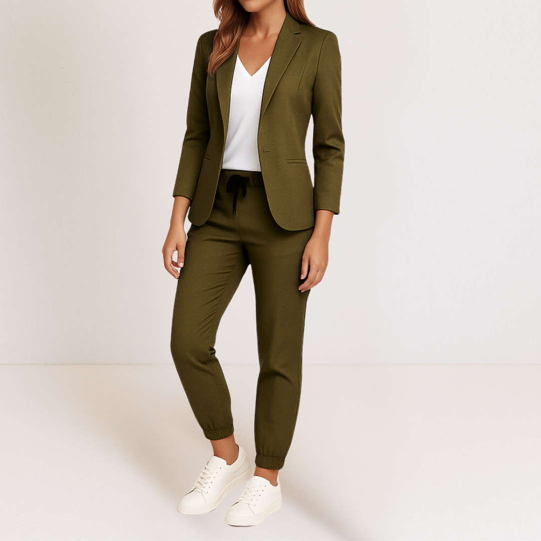 Amelia | Modern And Comfortable Blazer and Jogger Set