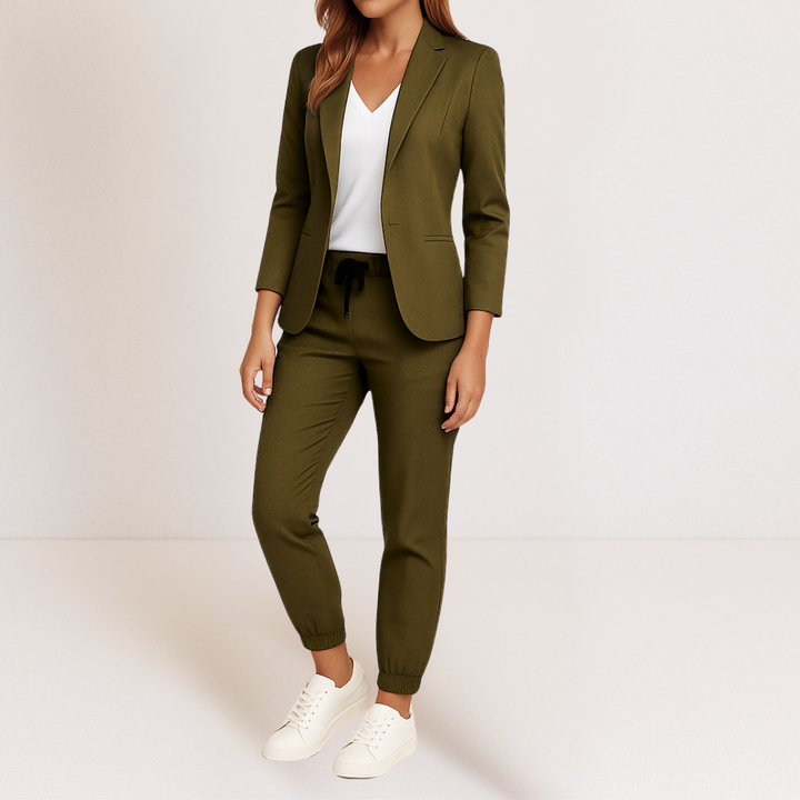 Amelia | Modern And Comfortable Blazer and Jogger Set