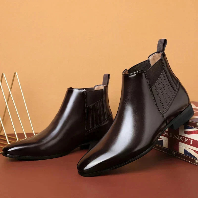 Madison | Lässige Chelsea-Stiefeletten mit spitzer Zehenpartie