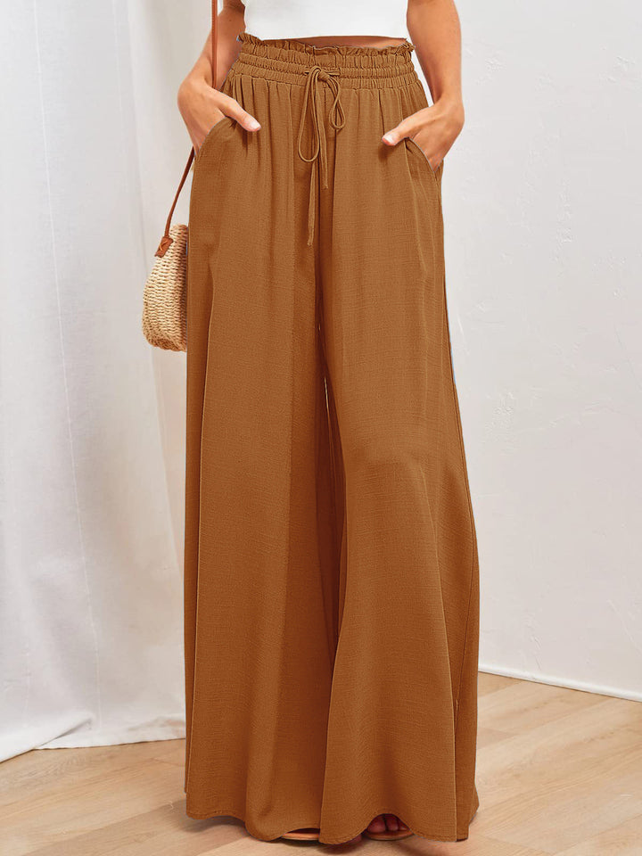 Freya | Lightweight Wide Leg Palazzo Pants