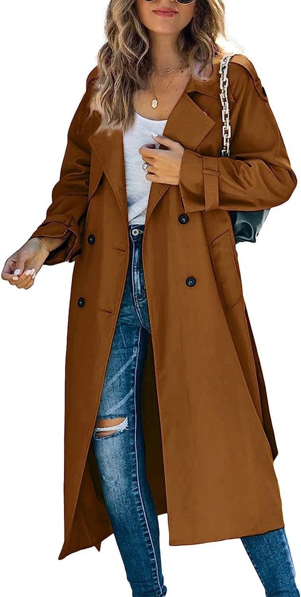 Harper | Timeless And Classic Oversized Trench Coat