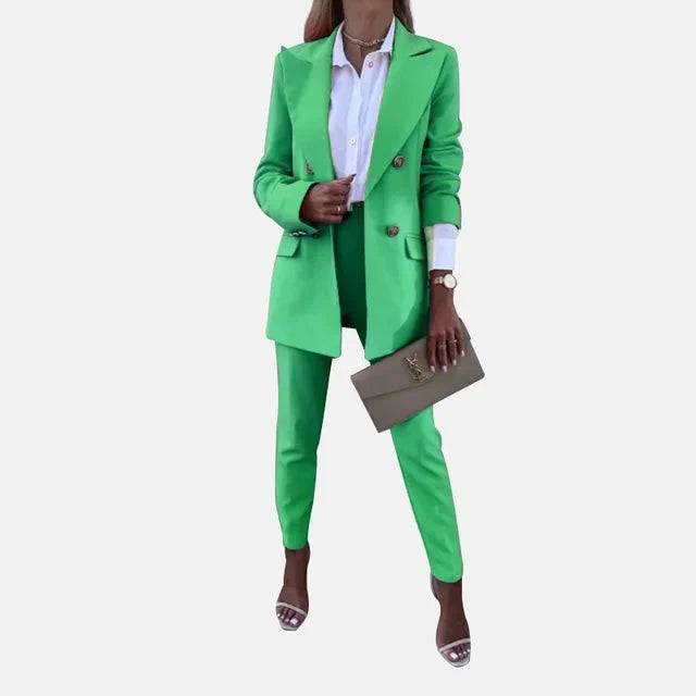 Chloe | Professional And Chic Blazer Two Piece Set