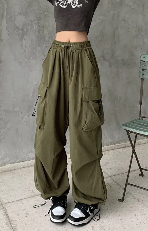 Mia | Chic And Cozy Wide-Leg Cargo Pants