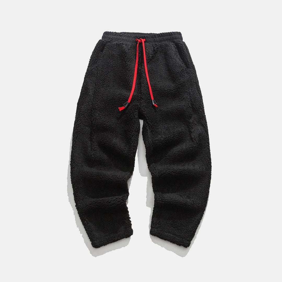 Cozy | Fleece Sweatpants with Drawstring and Pockets