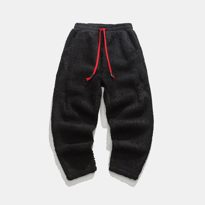 Cozy | Fleece Sweatpants with Drawstring and Pockets