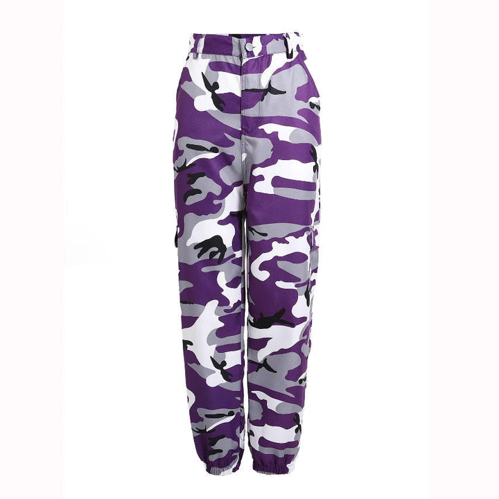 Maya | Trendy And Comfortable Camouflage Cargo Pants
