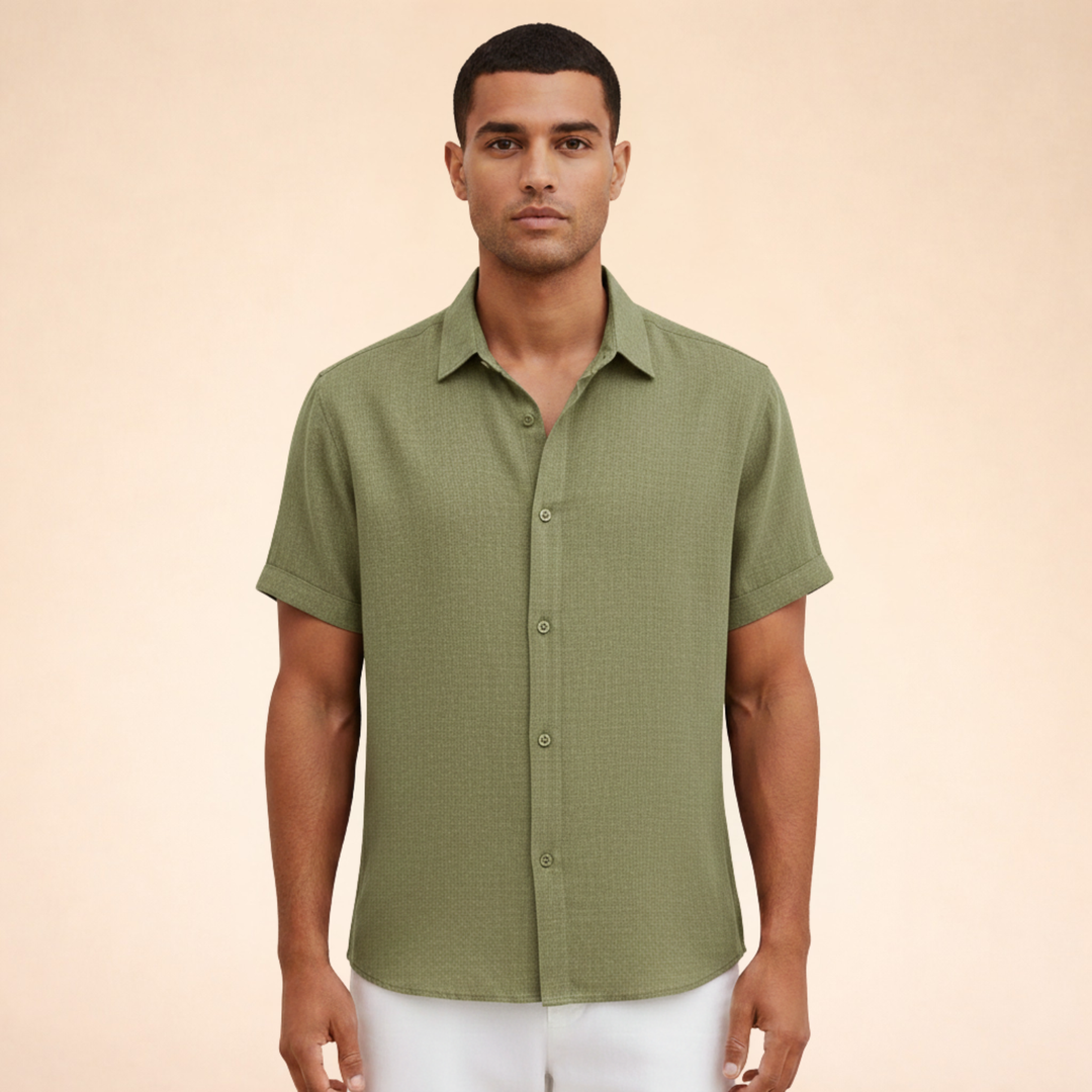 Cavello | Camicia estiva moderna da uomo in lino