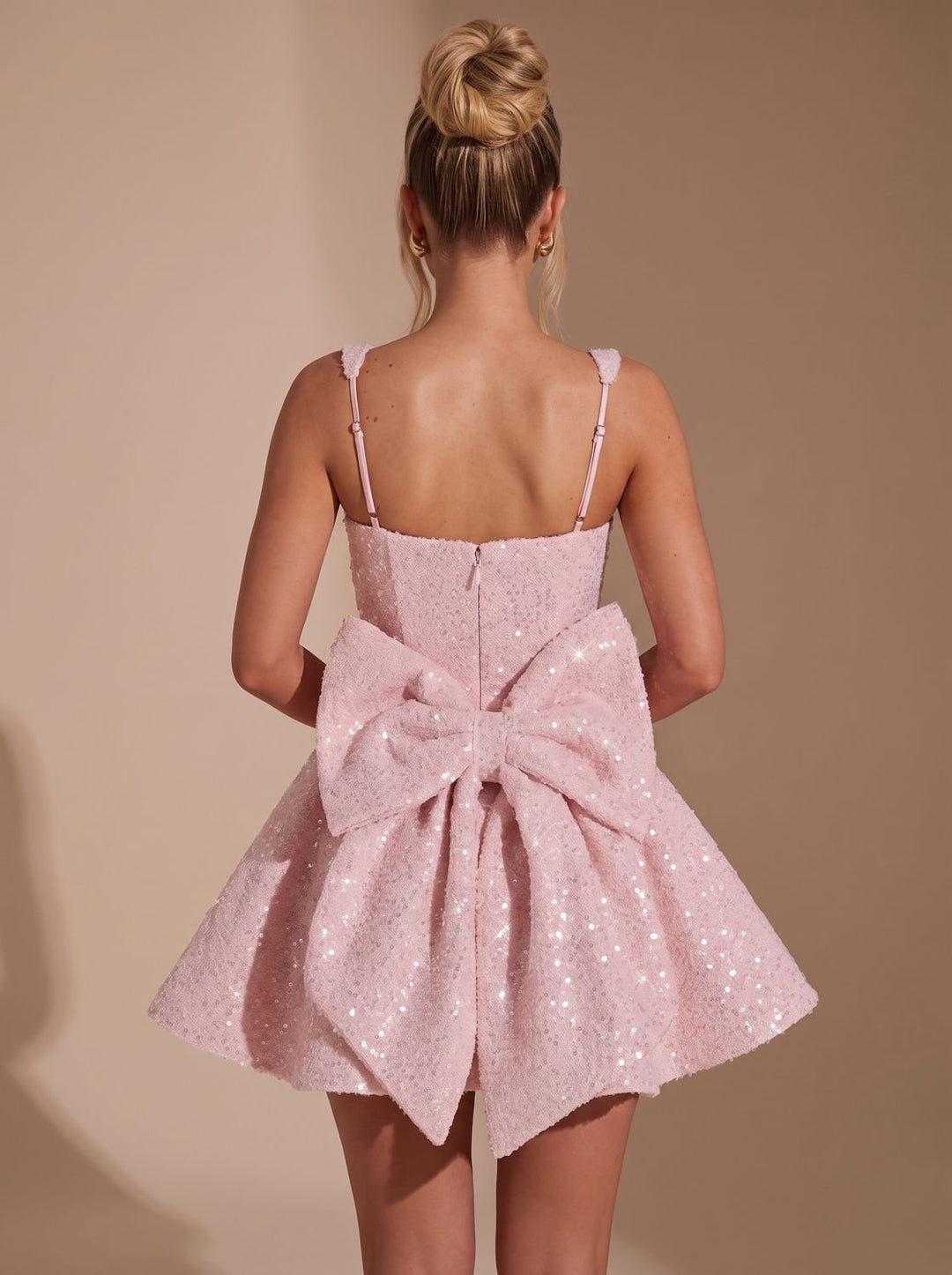 Victoria | Sequin Fit-and-Flare Christmas Party Dress