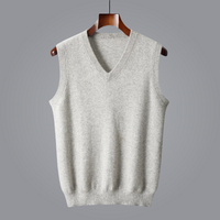 Karin | Gilet en maille de cachemire luxueux et doux