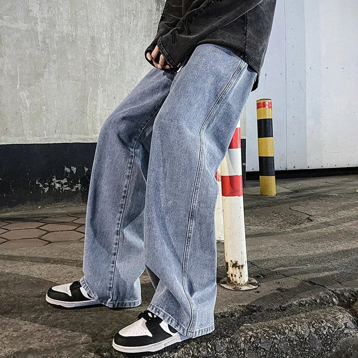 Andreas | Baggy Jeans – Casual Wide-Leg Style for Men