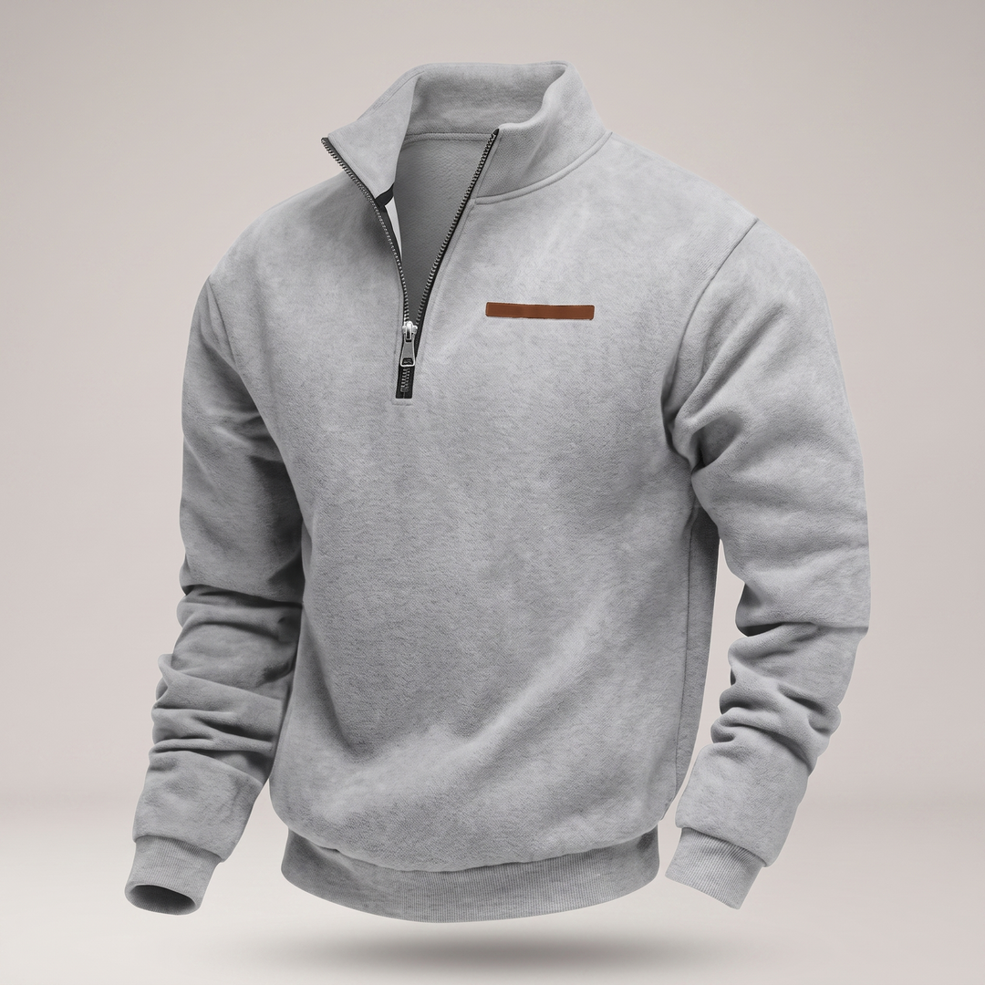 Lennox | Fleece Sweatshirt – Modern Casual Style for Men