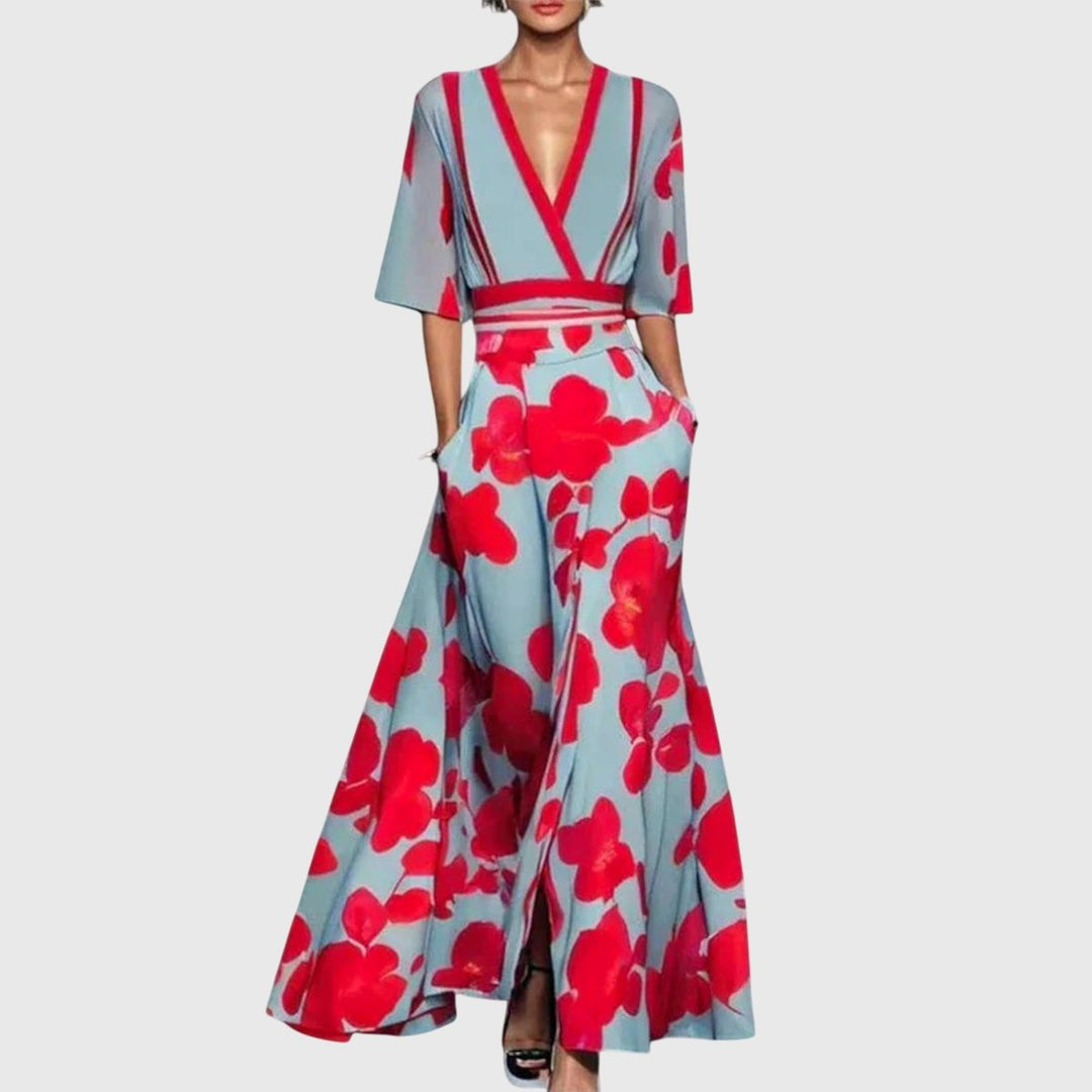 Seraphina | Elegant And Comfortable Long Sleeved Maxi Dress