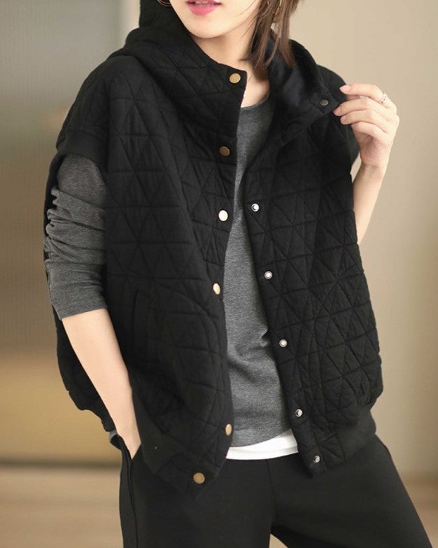 Sophia | Warm And Practical Hooded Winter Vest