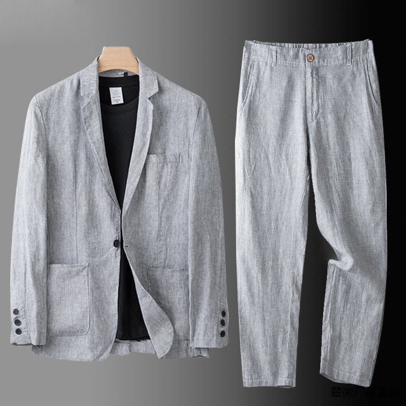 Kevin | Comfortable And Breathable Linen Blazer Suit