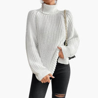 Diana | Stylish and Oversized Turtleneck Knit Jumper