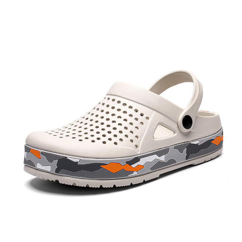 Hunter | Comfortable And Breathable Men's Camouflage Clogs
