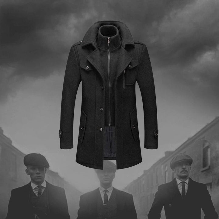 Claus | Double Layer Coat – Modern Elegance for Men