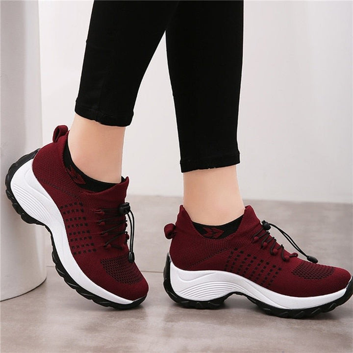 Seraphina | Cushioned And Breathable Orthopedic Platform Sneakers