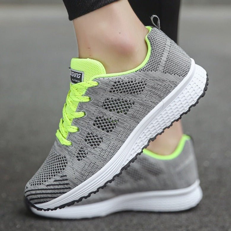Amelia | Breathable And Supportive Orthopedic Lace Up Sneakers