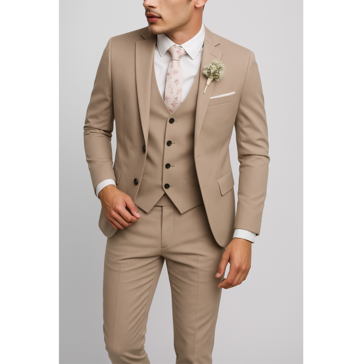 Brax | Wedding Guest Suit – Slim Fit 3-Piece Set for Men
