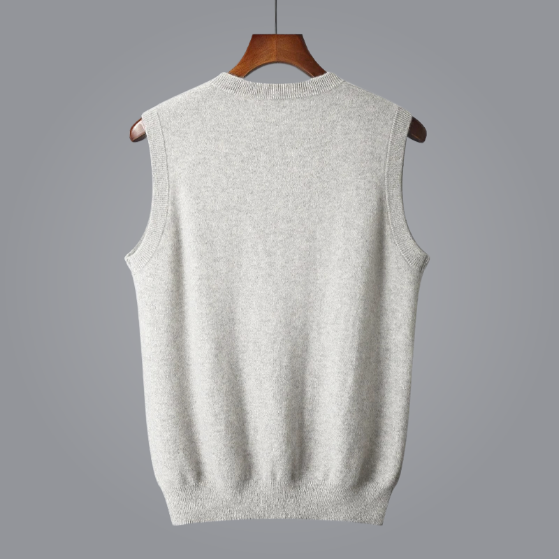 Karin | Gilet en maille de cachemire luxueux et doux