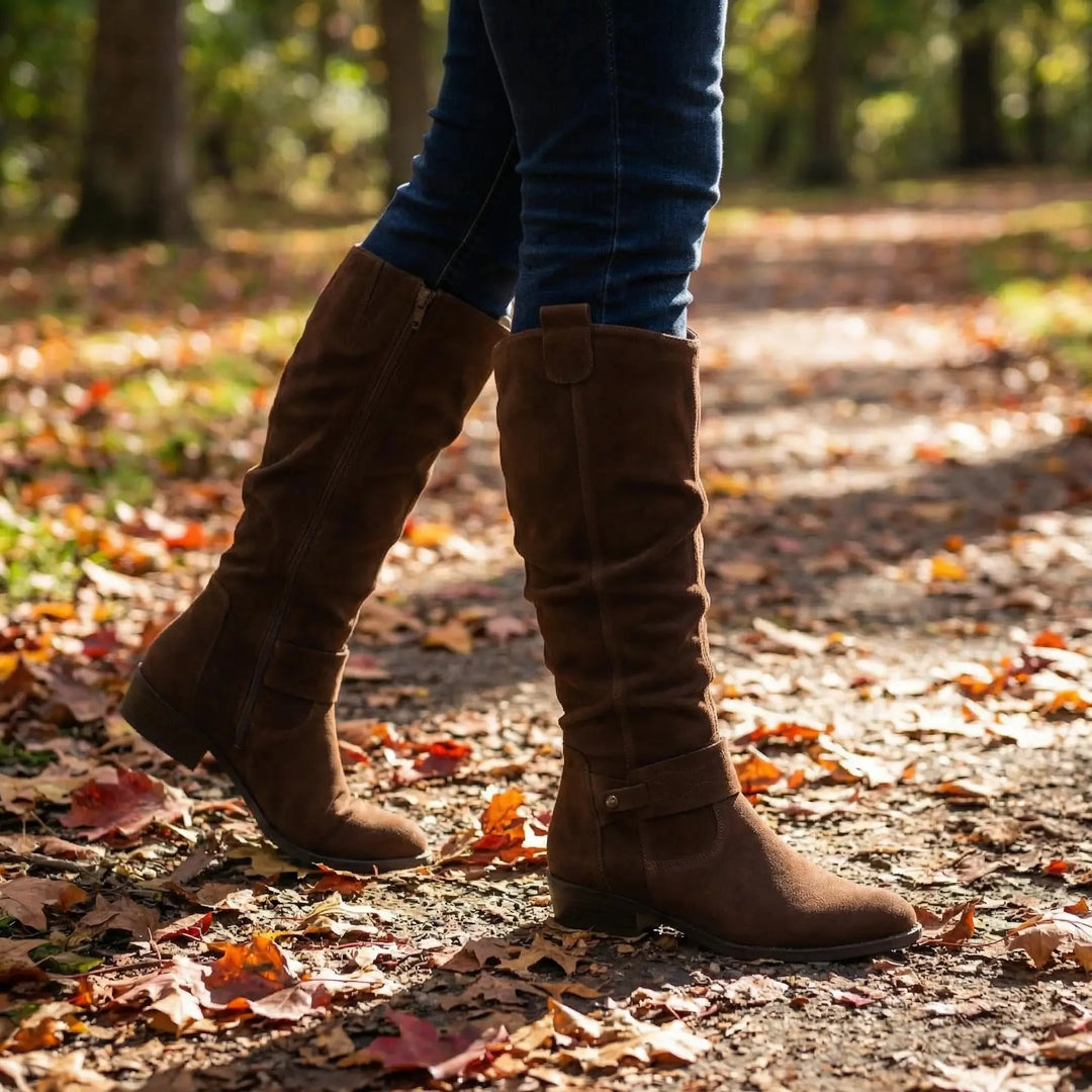 Freya | Chic And Comfortable Slouchy Knee High Boots