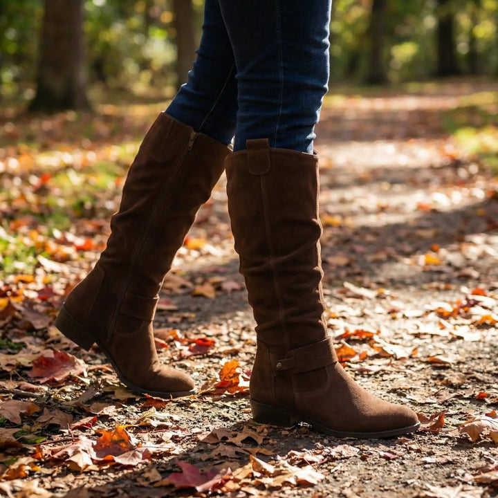 Freya | Chic And Comfortable Slouchy Knee High Boots