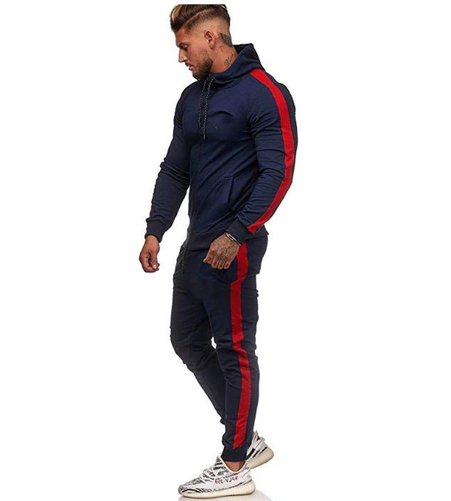 Drune | Sports Tracksuit – Modern Color Block Design for Men