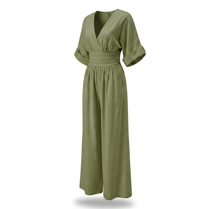 Wynter | Wide-Leg Jumpsuit – Flowing Elegant Design for Women