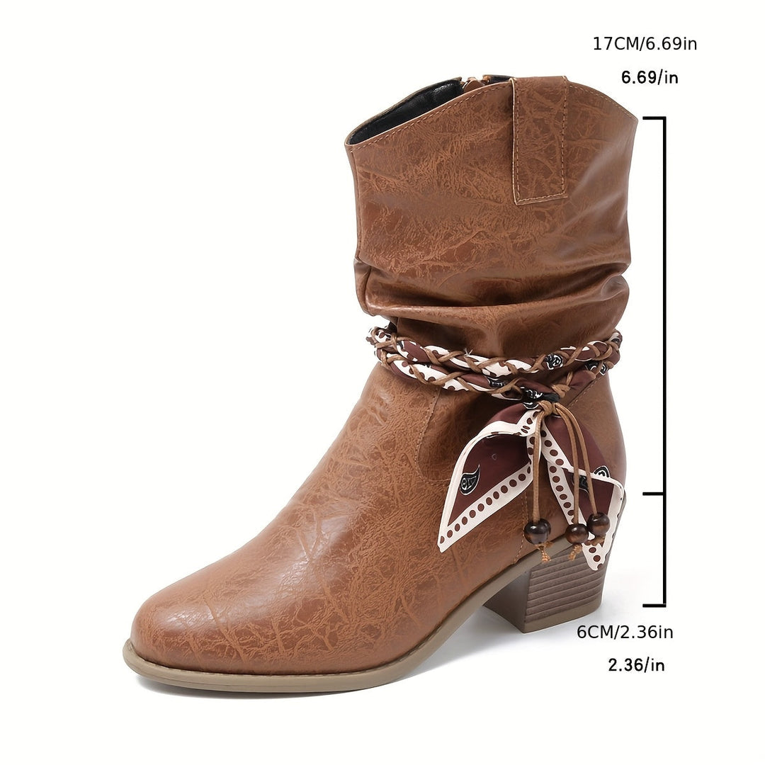 Olivia | Comfortable And Stylish Slouch Ankle Boots