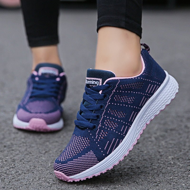 Amelia | Breathable And Supportive Orthopedic Lace Up Sneakers