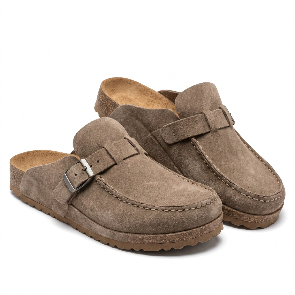 Chedmere | Cushioned Slip-On with Adjustable Buckle for Women
