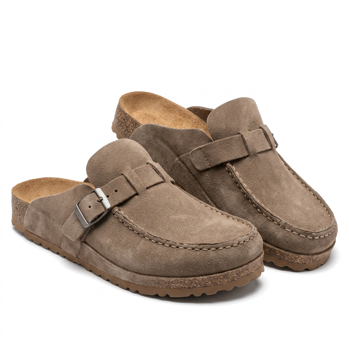 Chedmere | Cushioned Slip-On with Adjustable Buckle for Women