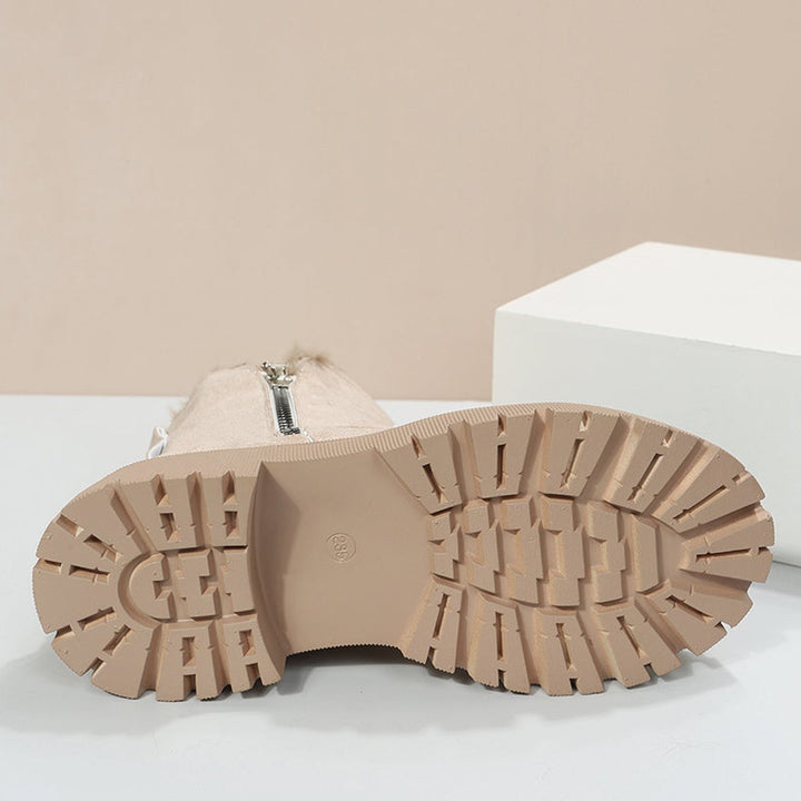 Luna | Plush And Warm Slip-On Winter Ankle Boots