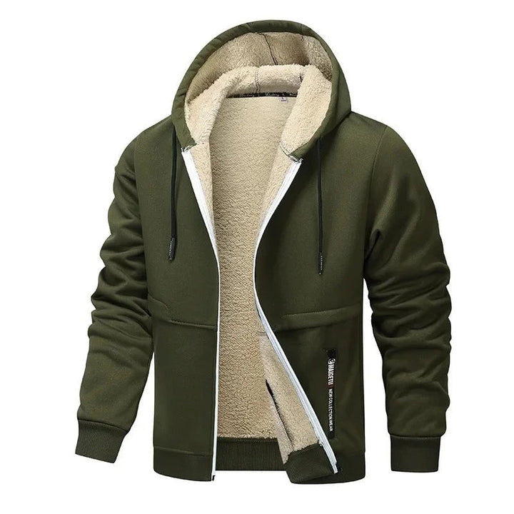 Luca | Fleece Jacket for Men – Casual Style for Winter