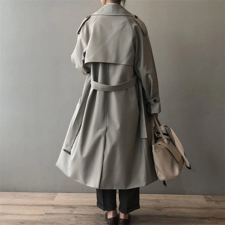 Amelia | Comfortable And Water Repellent Trench Coat