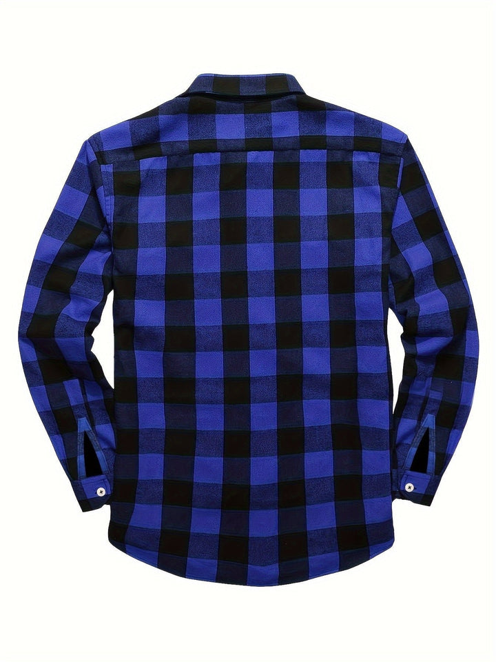 Miles | Flannel Shirt – Classic Checked Style for Men