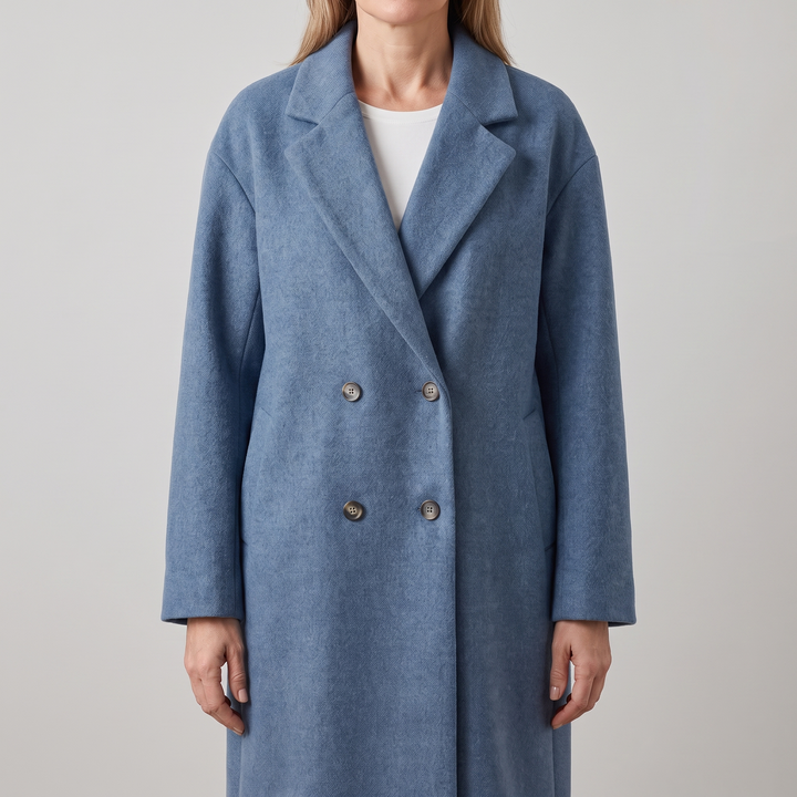 Harper | Winter Overcoat – Elegant Long Coat for Women