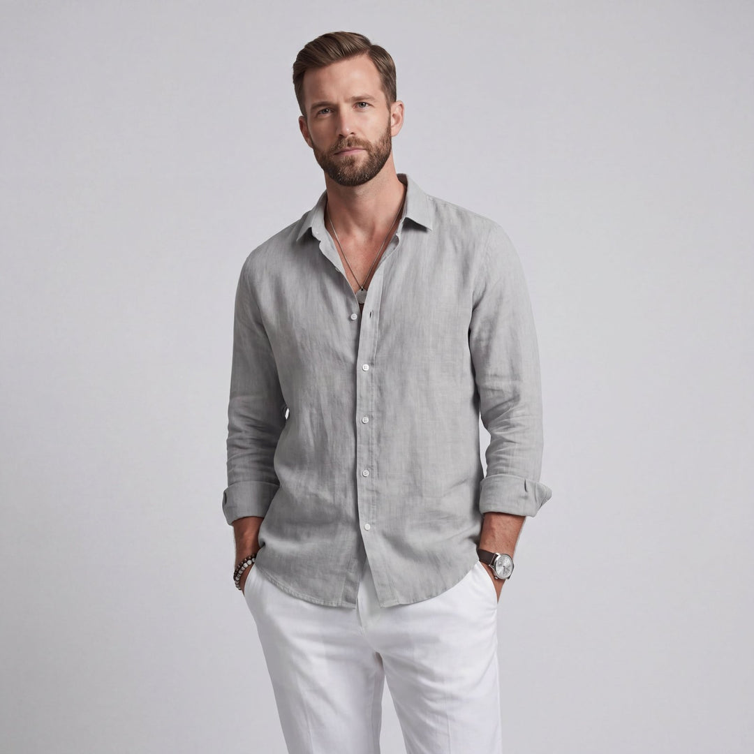 Lumen | Summer Shirt – Effortless Loose Fit for Men