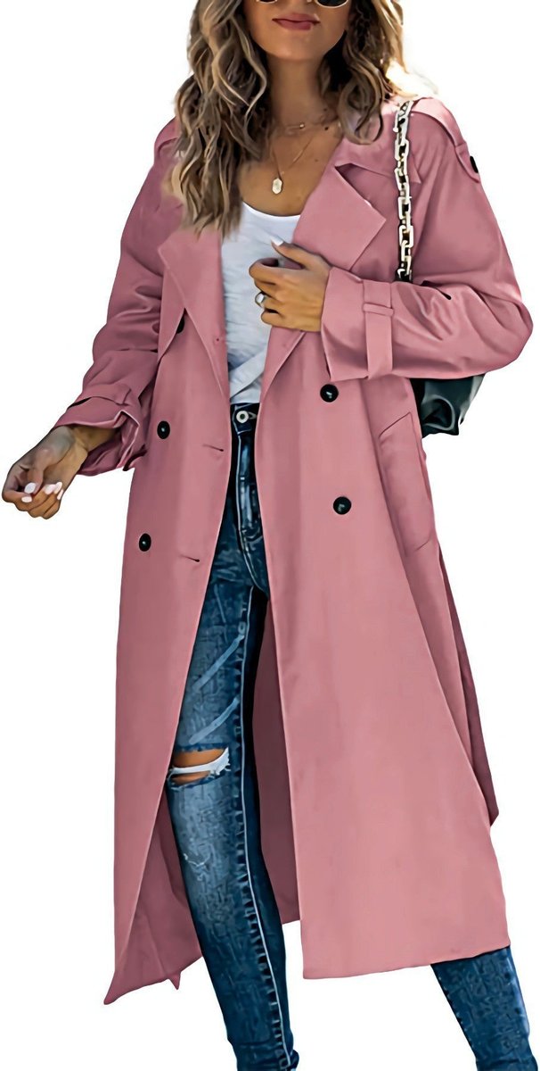 Harper | Timeless And Classic Oversized Trench Coat
