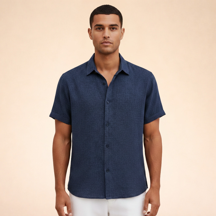 Cavello | Camicia estiva moderna da uomo in lino