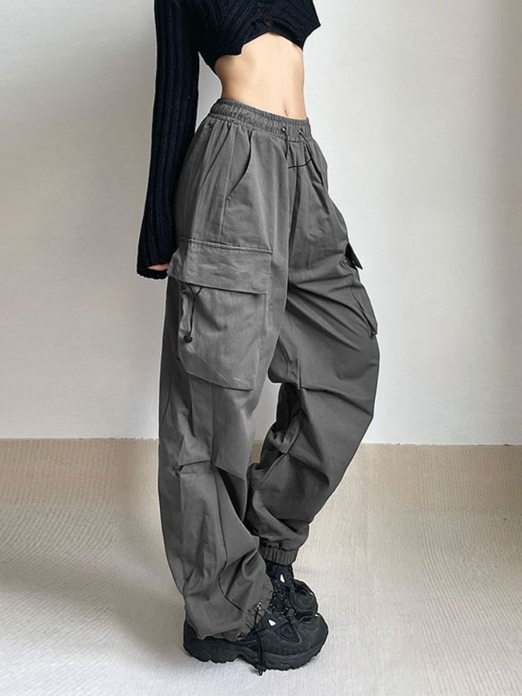 Mia | Chic And Cozy Wide-Leg Cargo Pants