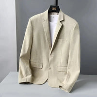 David | Comfortable And Breathable Men's Linen Blazer