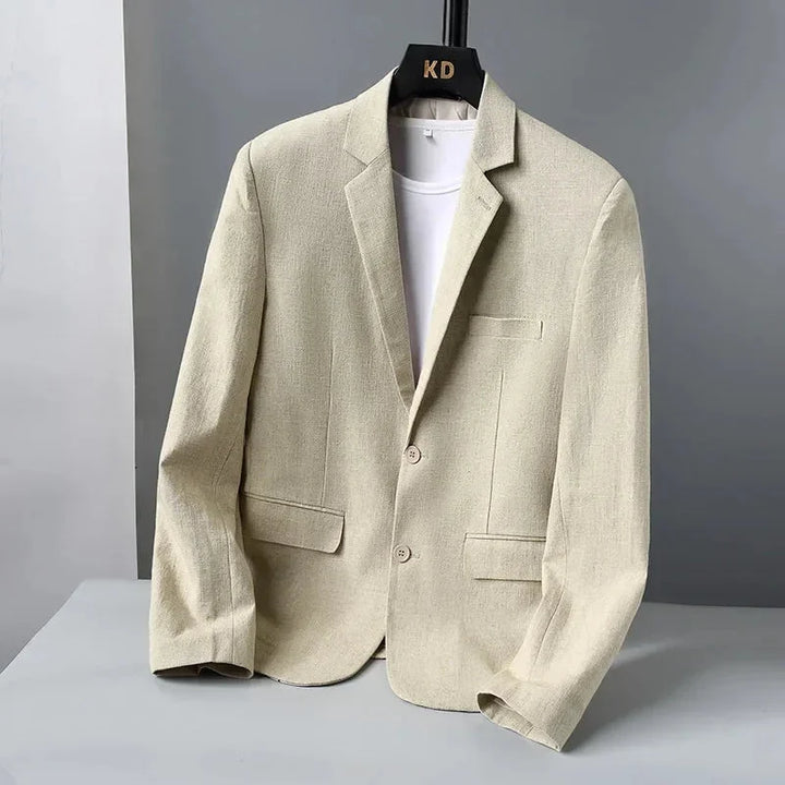 David | Comfortable And Breathable Men's Linen Blazer