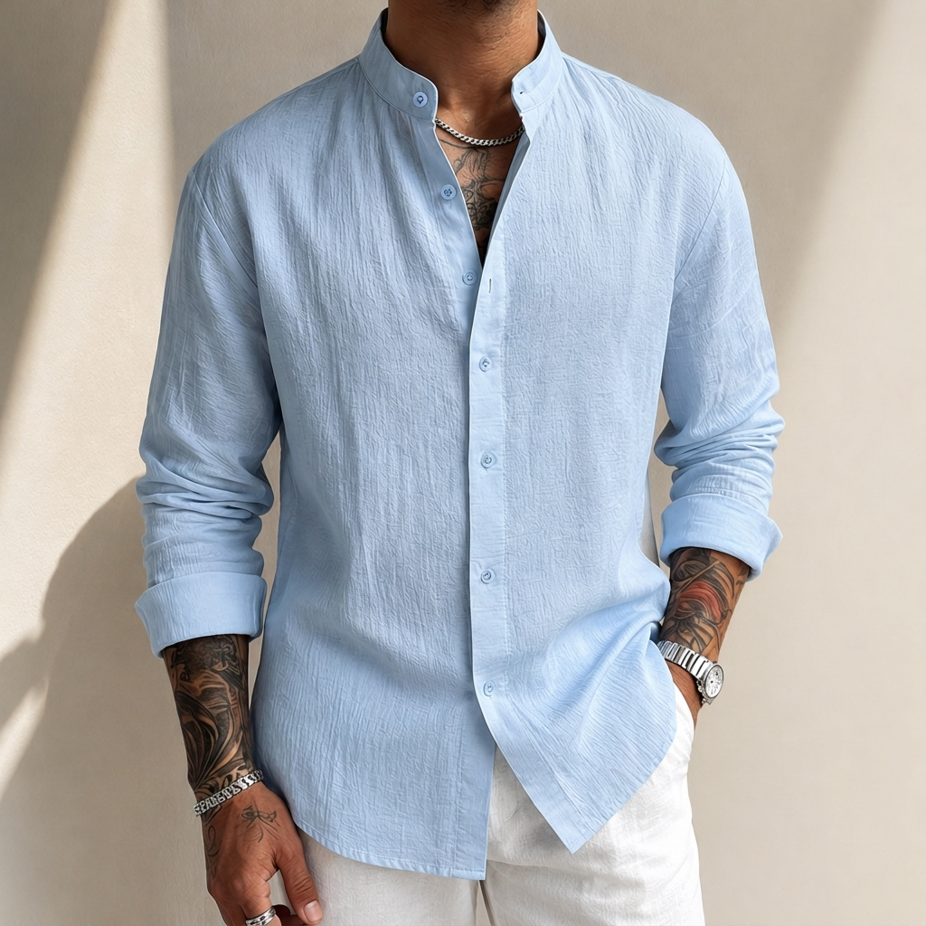 Alverford | Linen Shirt – Breathable Comfortable Fit for Men