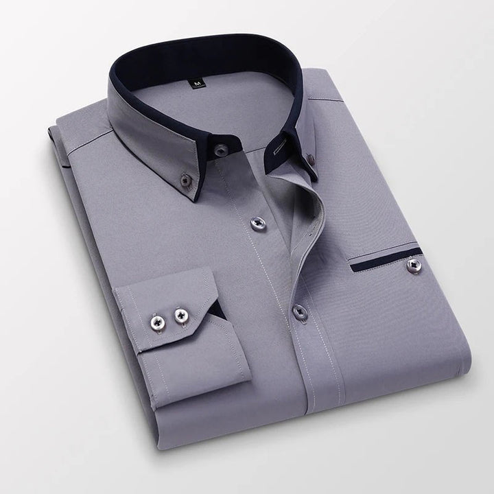 Glam | Casual Button-Up Shirt for Men in Cotton