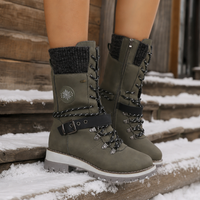 Isabella | Comfortable and Stylish Knee-High Insulated Snow Boots