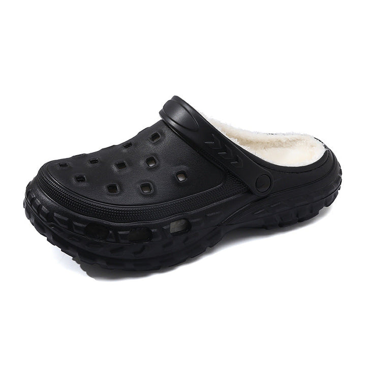 Benjamin | Warm And Cozy Men's Fleece-Lined Slip-On Clogs