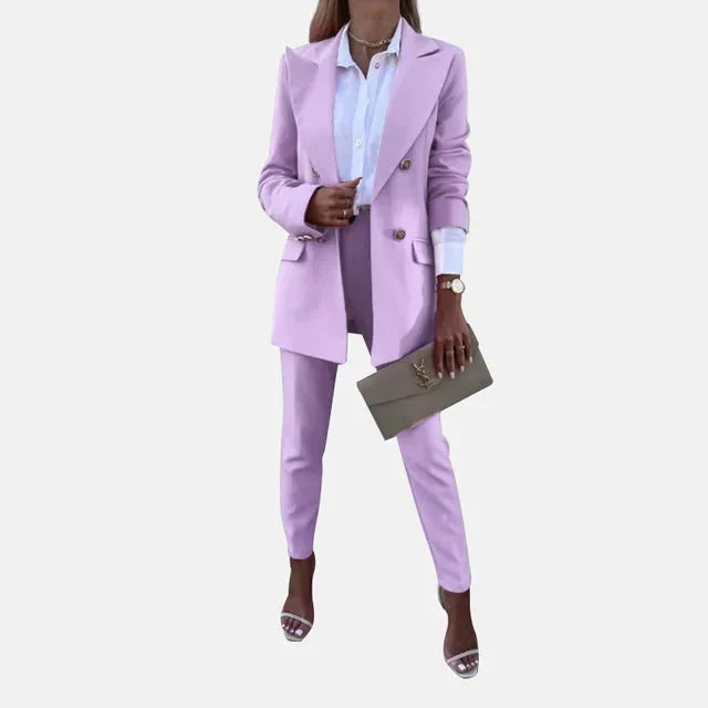 Chloe | Professional And Chic Blazer Two Piece Set